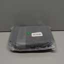 Pickleball Bag for Women, Quilted Stylish Sling Bag, Adjustable Shoulder Strap, 2 Storage Compartment Holds Paddles, Balls,Shoes (Black)