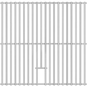 Hisencn Cooking Grates for Home Depot Nexgrill 820-0033, Master Forge 820-0033, Megamaster 820-0033M, 14.5'' x 13 1/7 Stainless Steel Cooking Grids for Nexgrill Replacement Parts