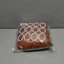 Orange Shower Curtain Vintage Boho Shower Curtain Textured Tufted Chevron Rust Shower Curtains for Bathroom 72" x 72"