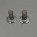 Bathroom Sink Drain Strainer, Pop-up Sink Stopper Hair Catcher with Removable 304 Stainless Steel Strainer Basket Hair Catcher, Bathroom Sink Strainer for Bathroom Sink Stopper Replacement, 2 PCS