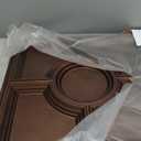 STICKGOO Glue Up Ceiling Tiles, 24x24 Inch PVC Decorative Drop Ceiling Tile Antique Copper 48 Sq. Ft, Pack of 12 Tiles