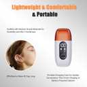 Hearing Aids, Rechargeable Hearing Aids for Seniors with Hearing Loss, Noise Cancelling & Clear Sound, Comfort & Invisible, 80H Long Battery, USB-C Fast Charge, One-Button Operation, Skin