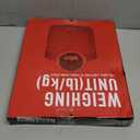 EILISON Highly Advance 2-in-1 Digital & Analog Weighing Scale for Body Weight-400lbs, 4 High Precison GX Sensor Accurate, Thick Tempered Glass, Extra Large Display (red) (New Black)