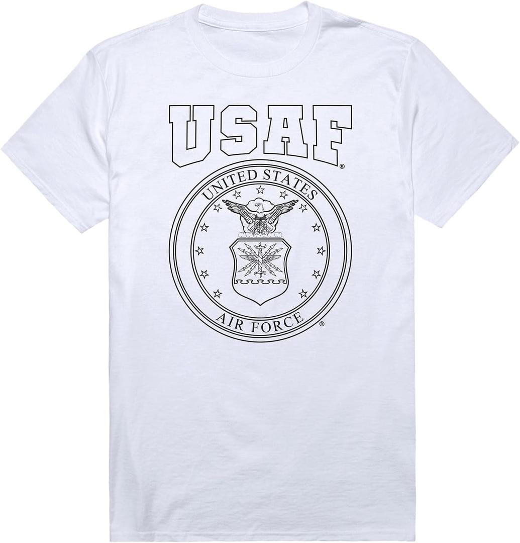 Rapiddominance Basic Licensed Military Tees (White, S)