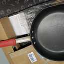 Tramontina Professional 12-Inch Non Stick Large Frying Pan, Heavy-Gauge Aluminum Skillet with Reinforced Nonstick Coating, Red Handle, Dishwasher and Oven Safe