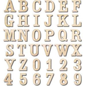 306 Pieces 1-1/4 Inch(1.25") Small Unfinished Wooden Letters and Wooden Numbers Decorative Font Alphabet Letters for Scrapbooking DIY Crafts Homemade Project