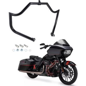 Motorcycle Engine Guard Crash Bar Highway Bar Fit for 2009-2023 Harley Touring Road Glide Road King Street Glide Trike Models