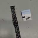 Gosasa Men's Lava Style Stainless Steel Watch Red Blue LED Digital Watch Black Bracelet Watch