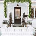 6FT Pine Garland Christmas Greenery Clearance, Realistic Cedar Cypress Garland for Home Mantel Fireplace Table Centerpiece Decoration