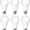 A21 LED (6-Pack) 100 Watt Replacement Bulb 1500 Lumen Soft White 2700K Bulb 16.6W = 100W Equivalent E26 Medium Screw Base Non Dimmable