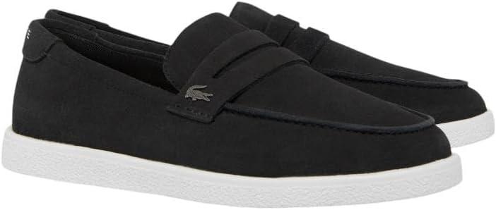 Lacoste Men's Cochet Suede Slip Ons 8.5