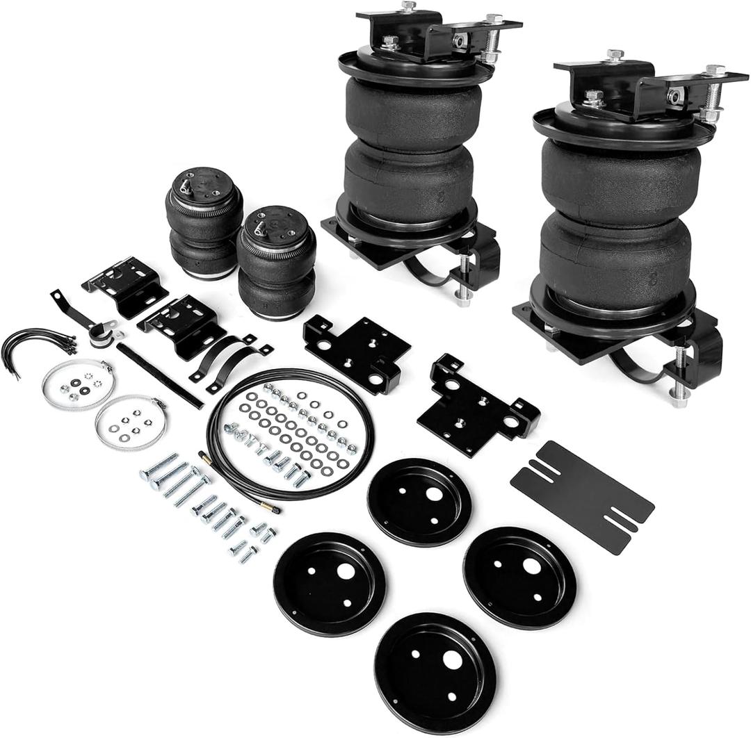 Air Spring Bag Suspension Kit Compatible With 2001-2010 Chevy Silverado 2500 & 3500 (Rwd & 4Wd) Pickups, Gmc Sierra 2500 & 3500 Rwd/4Wd Pickups Oem Airlift 57275 Up To 5000 Lbs