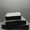 4-Step Adjustable Dog Stairs for Beds, Dog Steps for Small Dogs and Cats, Foldable Pet Stairs for Bed Climbing, Non-Slip Pet Step Indoor, Grey