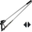 120" with Pair of Replacement Rubber Gripper Cups (Bundle, 2 Items)