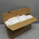 Mattress Topper Cover Only for Queen Size Foam Latex, 3-4 Inch Zippered Viscose Made from Bamboo, Removable Queen Size Encasement with Straps