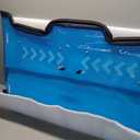 Clear Rear Windshield W/ Vent Holes Compatible with 2023 2024 2025 CFMOTO ZForce 950 Sport/Sport 4/Trail/800 Trail All-Weather Protection Plastic(PC+Rubber)