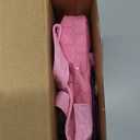 Amazon Basics 8-Piece Pretend Play Purse Toy with Accessories for Girls Ages 3 and Up, Handbag Gift Set Including Smartphone, Sunglasses, Makeup Compact, Keys and Credit Card, Pink