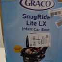 Graco SnugRide Lite LX Infant Car Seat, Lightweight Rear-Facing Seat for Babies 430 lb, 4-Position Adjustable Base, LATCH Installation & ProtectPlus Engineered, Studio, Manufactured Date 02/14/2026