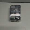 HOME GENIE Over the Door Hanging Shoe Organizer, 24 Breathable Mesh Pockets, Closet Rack Storage Holder, Stay in Place Hooks Hang on Closets, Hanger Holds Up to 40 lbs for Shoes, Accessories, Gray (Pack of 1)