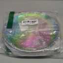 Honeydak 10 Pcs 18/8 Stainless Steel Plates 8 Inch Rainbow Double Layers 304 Metal Stainless Steel Dinner Dishes Unbreakable Adult Reusable Camping Plates Dishwasher Safe Feeding Serving Round Dessert (Multicolor)