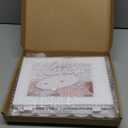 OurWarm PVC Hollow Wedding Envelope Box with Lock and Card Sign, Secure Money Box for Wedding Reception, Birthday, Baby Shower, Graduation Party Supplies