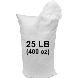 Hometex Canada Pillow Stuffing 25 LB Bag 100% High-Loft Polyester Stuffing Fiber Fill
