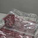 Farberware Classic Large Rust Resistant Full Dishrack with Removable 3 Compartment Flatware Caddy, Andlged Drain Board, 3-Piece, Red