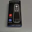 Presentation Clicker Wireless Presenter Remote for PowerPoint, Powerpoint Clicker with Volume Control PowerPoint Slide Advancer for Mac, Computer, Laptop-E600