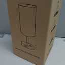 Woderdeng Touch Control Bedside Lamp - 3-Way Dimmable Table Lamps with USB C+A Port and Outlet, Nightstand Lamp for Bedroom Decor and Living Room,Pink