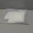 KKJIAF Ruffle Pillow Cases 18x18 Inches, White Square Ruffled Pillow Covers Set of 2, Microfiber Wrinkle Resistant Pillow Shams with Envelope Closure for Sofa Bed Living Room