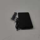 GE Flat Panel Indoor HD Digital TV Antenna, Long Range Smart TV Antenna, Supports 4K 1080P HD Smart TV VHF UHF, Extendable Dipole Rabbit Ears, Adjustable Stand, 5ft Coax HDTV Cable, 33681