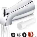 Bathtub Faucet Replacement with Diverter,Easy to Install Tub Spout for 1/2" Copper Pipe,1/2" IPS and 3/4" IPS with Install Tool