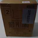 Utopia Bedding Bed Pillows for Sleeping Queen Size (White), Set of 2, Cooling Hotel Quality, Gusseted Pillow for Back, Stomach or Side Sleepers