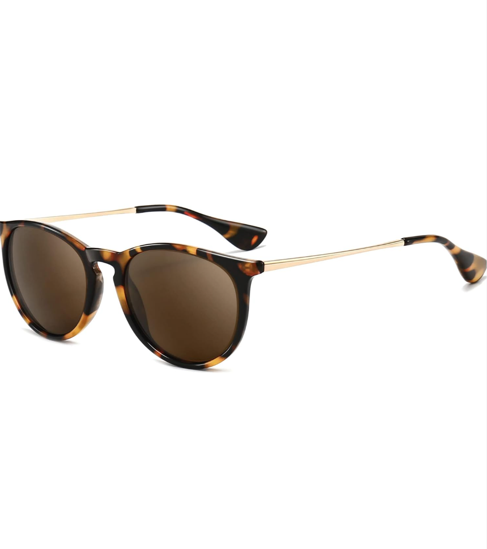 SUNGAIT Premium Vintage Round Sunglasses for Women Men Classic Retro Trendy Style