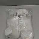 City Chic Women's Wide Fit Slide Sandals - Tuscany (Cream) Size 7