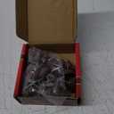 Screw-On Felt Furniture Pads X-Protector 24 PCS - 0.8 Chair Leg Floor Protectors for Hardwood Floors - Premium Chair Glides - Brown Floor Protectors for Chairs - The Best Furniture Sliders!