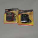 Mudder LED Clip on Cap Lights USB Rechargeable Cap Flashlight Clip Waterproof Ultra Bright Hat Flashlight Headlamp for Fishing Camping Hand Work (Black, Red)