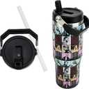 TAYLERTOY Music Lovers Gifts for Women 30oz Tumbler - Stainless Steel Vacuum Insulated, Travel Coffee Cup Music Lovers Merch Fans Gift Tumbler