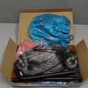 Old Lady Costume for Kids Girls, 100 Days of School Costume for Girls 100th Day of School, Granny Grandma Dress Up Nightgown, Wig, Cane, Glasses, handbag, Play Money Accessories Outfit for Kids 3+ Age