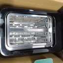 Cuisinart CPT-122BK 2-Slice Compact Plastic Toaster, Slots for Bagels & Bread, 7 Shade Settings, Cancel/Defrost/Reheat Functions, Removable Crumb Tray, Small Kitchen Appliance for Home & Office, Black