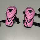 Shin Guards Soccer Kids Youth, CE Certified Airsfish Shin Guard Protection Gear for 2-18 Years Old Boys Girls Teenagers High Impact Resistant Breathable Comfortable 1 Pair 4 Sizes, Size Small Pink