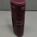 IDEUS Insulated Stainless Steel Water Bottle 14 oz Lockable Lid & Leakproof Travel Coffee Mug for Hot/Cold Beverages Fits Most Cup Holder (Burgundy)