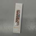 2 Pack Pacifier Clips, Silicone Pacifier Clip for Baby Boys and Girls, Baby Pacifier Strap with Silicone Beads, Soother Dummy Holder, Pacifier Holder, Keeps Pacifier Clean (Blossom/Apricot)