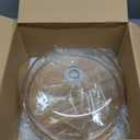 Cake Stand with Lid, Acacia Wood 12in Round Cake Holder, 2-in-1 Dessert Table Display Set & Charcuterie Board for Cheese, Chips & Dips, Nachos, Fruit Platter, Large Acrylic Cake Dome Cover