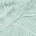 Elvana Home Ultra Soft 6 Pack Cotton Towel Set, Contains 2 Bath Towels 28x55 inch, 2 Hand Towels 16x24 inch & 2 Wash Coths 12x12 inch, Ideal Everyday use, Compact & Lightweight - Sea Green