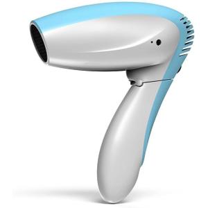 Cordless Hair Dryer, Wireless Blow Dryer, Only Cold Wind Battery Operated Hair Dryer, Rechargeable Portable Hairdryer for Indoor, Outdoor, Camping, Tourism