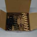 OPAUL Hair Clips for Thick Hair, 4 Pack - Extra Large Hair Claw Clips for Women, 4.75" Hair Accessories for Women Girls Gifts, Neutral 4 Colors: Blonde, Caramel, Chestnut, Black