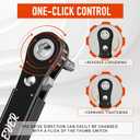 Ratcheting Pocket Screwdriver Gifts for Men Dad, 90 Degree Ratchet Screwdriver, Right Angle Screwdrivers Low Profile Mini Ratchet Set Gadgets EDC Gear Tools, Offset Screwdrivers Bit Set (Best Dad Ever)