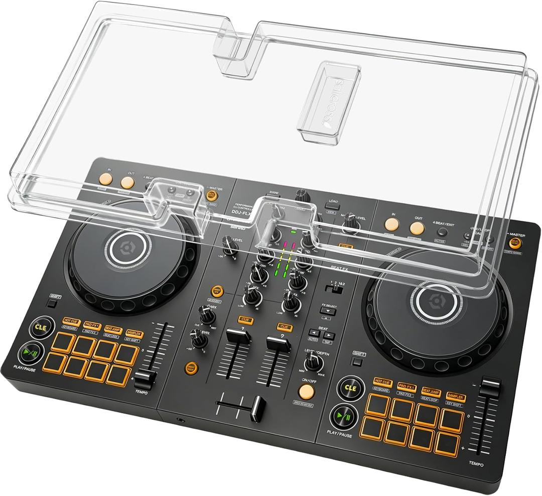 Dust Cover for Pioneer DDJ FLX4, Clear