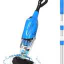 Cordless Pool Vacuum Cleaner, Rechargeable, Handheld Pool Vacuum for Above Ground and Inground Pools, spa hot tub 18.5 GPM Suction 80 Min Run Time